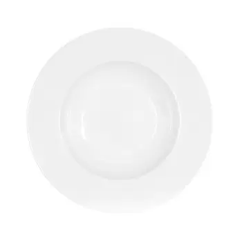 Cal-Mil Classic Rim White 24 Oz. Melamine Bowl