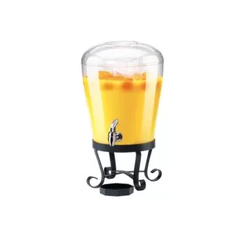 Cal-Mil Classic Round 3 Gallon Beverage Dispenser With Ice Chamber