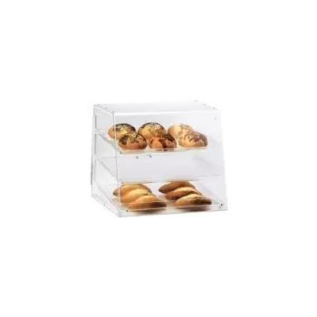 Cal-Mil Classic Display Case 3 Tray - U - Build - Attendant Serve