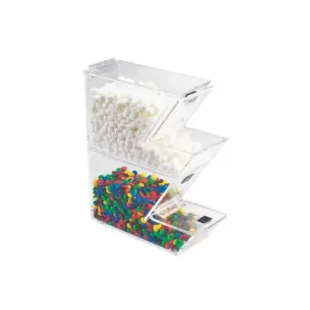 Cal-Mil Classic Acrylic Topping Dispenser Clear