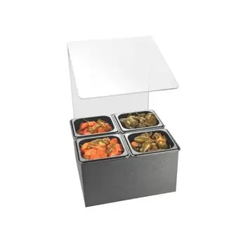 Cal-Mil Classic Salsa And Condiment Bar