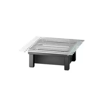 Cal-Mil One By One Black Chafer Griddle - 12" x 12" x 4"