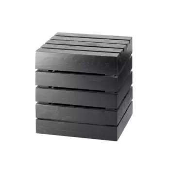 Cal-Mil Midnight Square Crate Riser Display - 12" x 12" x 12"