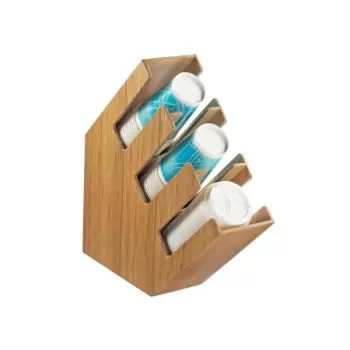 Cal-Mil Bamboo Cup and Lid Organizers