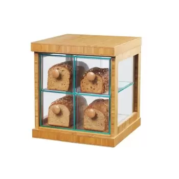 Cal-Mil Bamboo 4 Drawer Bread Case