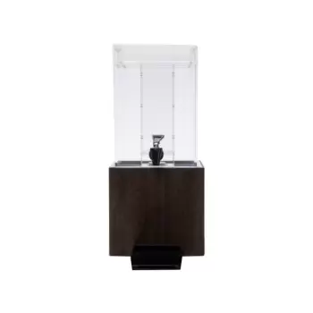 Cal-Mil Midnight Bamboo 1.5 Gallon Beverage Dispenser With Infusion Chamber