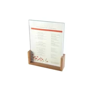Cal-Mil Bamboo U - Frame 4 1/4" x 11" Cardholder