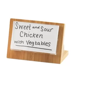 Cal-Mil Bamboo 3" x 2" Framed Card Holder