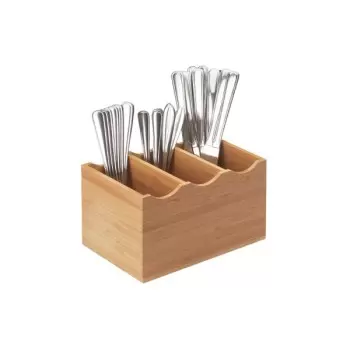 Cal-Mil Bamboo Flatware Display