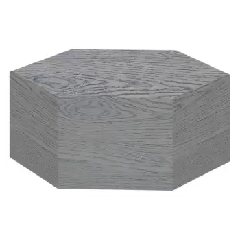 Cal-Mil Ashwood Hexagon Riser Display - 12" x 5"