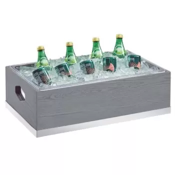 Cal-Mil Ashwood Ice Housing With Clear Pan 12" x 20"