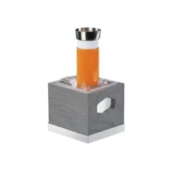 Cal-Mil Ashwood Ice Housing With Clear Pan 7 1/2" x 7 1/2" x 7"