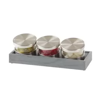 Cal-Mil Ashwood Mixology Displays