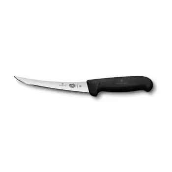 5.6603.15-X3 Victorinox Fibrox Boning Knife, 6" curved, semi-stiff ...