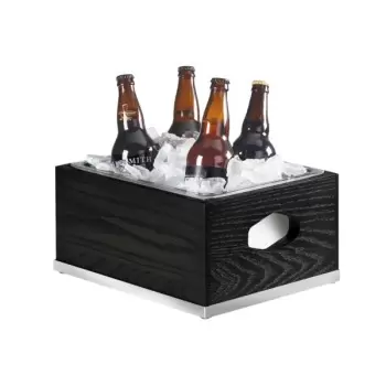 Cal-Mil Cinderwood Ice Housing With Clear Pan 10" x 12"