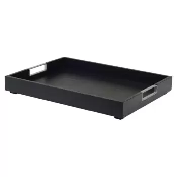 Cal-Mil Cinderwood 22" x 17" x 3" Room Service Tray