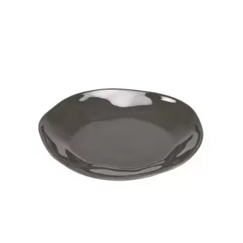 Cal-Mil Marin 10 1/2" Cinder Melamine Plate