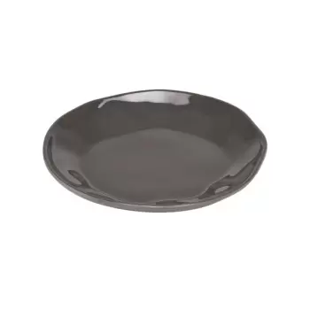 Cal-Mil Marin 6 1/2" Cinder Melamine Plate