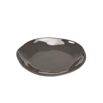 Cal-Mil Marin 8 3/4" Cinder Melamine Plate