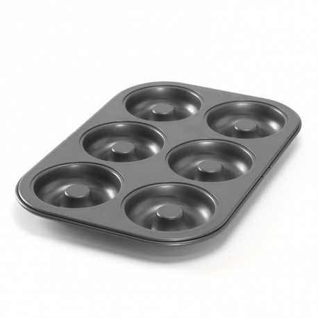 De Buyer 4712.06 De Buyer Nonstick Donut Pan 6 cavity Other Specialty Pans