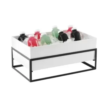 Cal-Mil Monterey Ice Housing 12" x 20" With White Melamine Pan