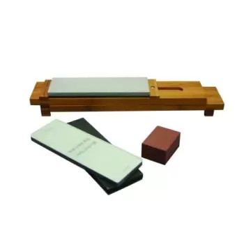 ZWILLING 34999-403 Zwilling Bob Kramer 6pc Glass Water Stone Sharpe...