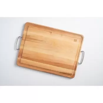 ZWILLING 35125-300 Zwilling Birchwood Carving Board 20"x15"x1" w/Ha...