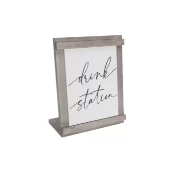 Cal-Mil Aspen 10 3/4" x 5 1/2" x 14 1/4" Sign Holder
