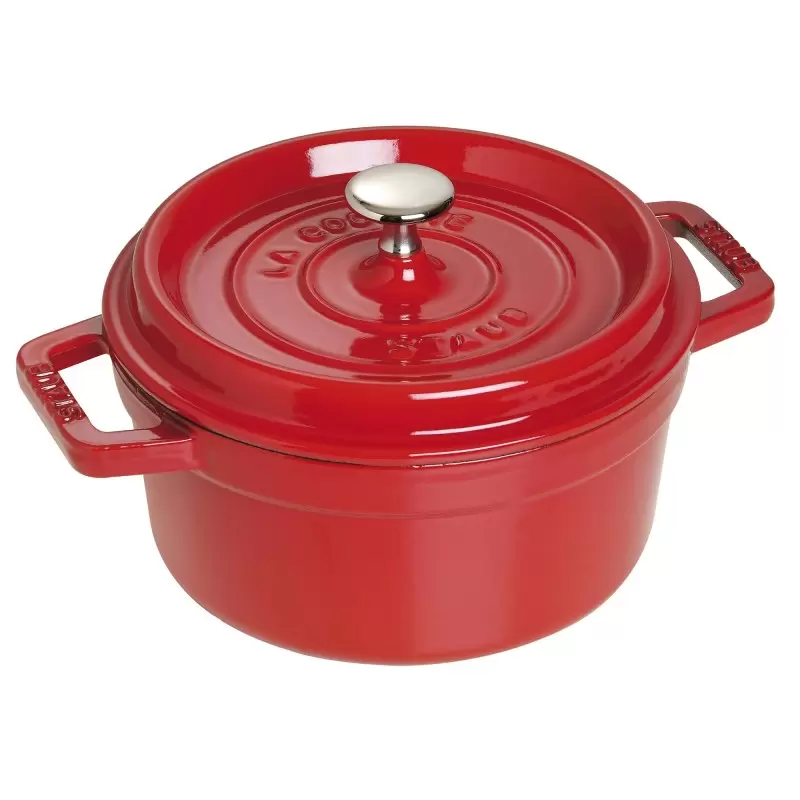 STAUB 1102206 Staub 2.75-qt Round Dutch Oven - Cherry