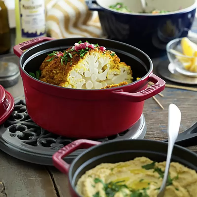 STAUB 1102206 Staub 2.75-qt Round Dutch Oven - Cherry