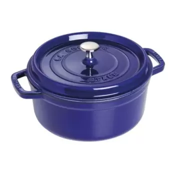 STAUB 1102291 Staub 2.75-qt Round Dutch Oven - Dark Blue