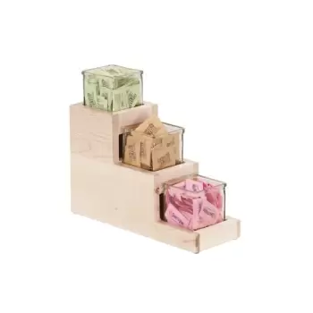 Cal-Mil Blonde 3 Step Jar Display