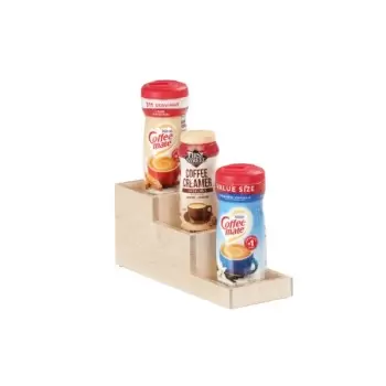 Cal-Mil Blonde 3 Step Bottle Riser Display