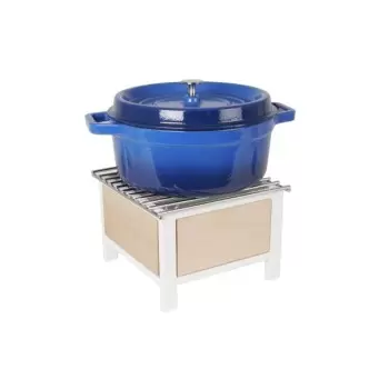 Cal-Mil Blonde Maple Wood Chafer Alternative - 10" x 10" x 6 3/4"