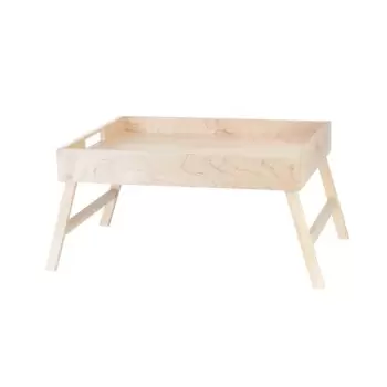 Cal-Mil Blonde Room Service Tray With Fold - Out Legs