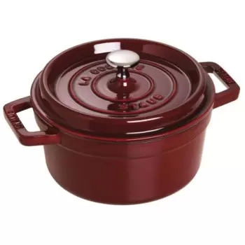 STAUB 1102287 Staub 2.75-qt Round Dutch Oven - Grenadine