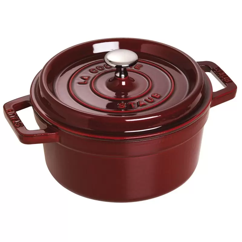 STAUB 1102287 Staub 2.75-qt Round Dutch Oven - Grenadine