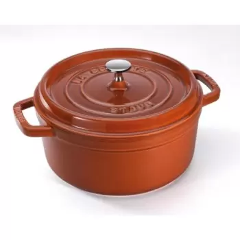 STAUB 11022806 Staub 2.75-qt Round Dutch Oven - Burnt Orange