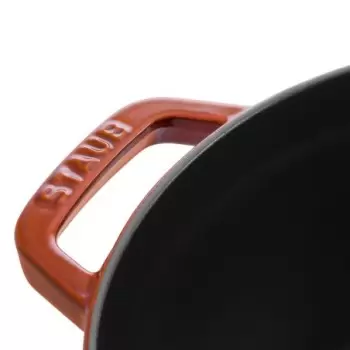STAUB 11022806 Staub 2.75-qt Round Dutch Oven - Burnt Orange