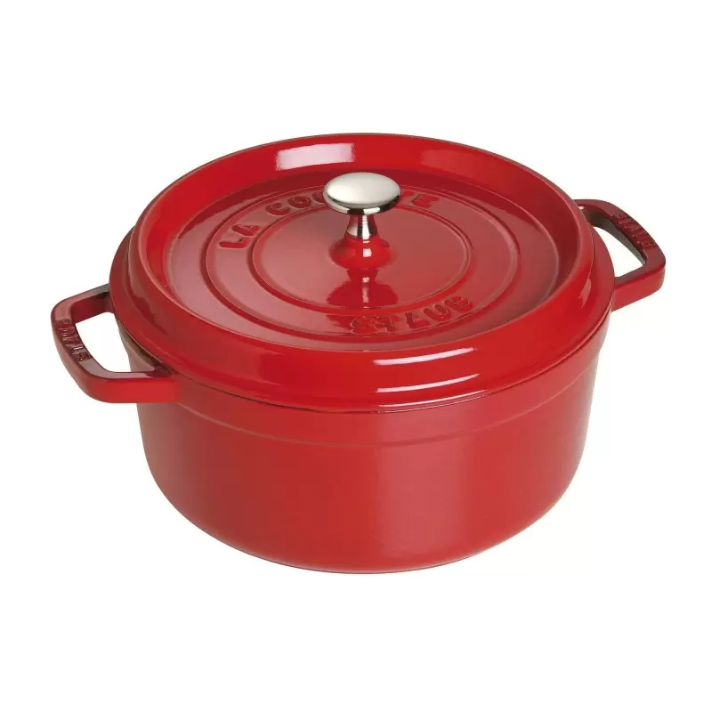 STAUB 1102406 Staub 4-qt Round Dutch Oven - Cherry