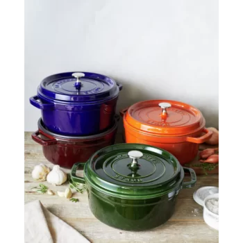 STAUB 1102485 Staub 4-qt Round Dutch Oven - Basil
