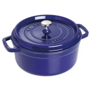 STAUB 1102491 Staub 4-qt Round Dutch Oven - Dark Blue