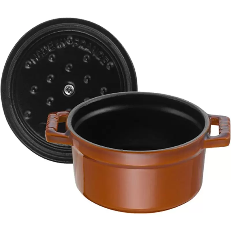 STAUB 11024806 Staub 4-qt Round Dutch Oven - Burnt Orange