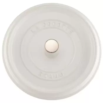 STAUB 1102602 Staub 5.5-qt Round Dutch Oven - White