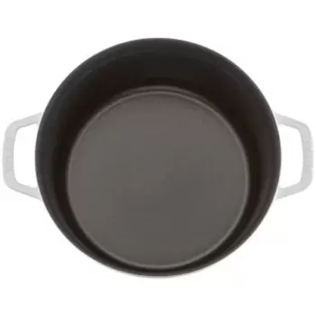 STAUB 1102602 Staub 5.5-qt Round Dutch Oven - White