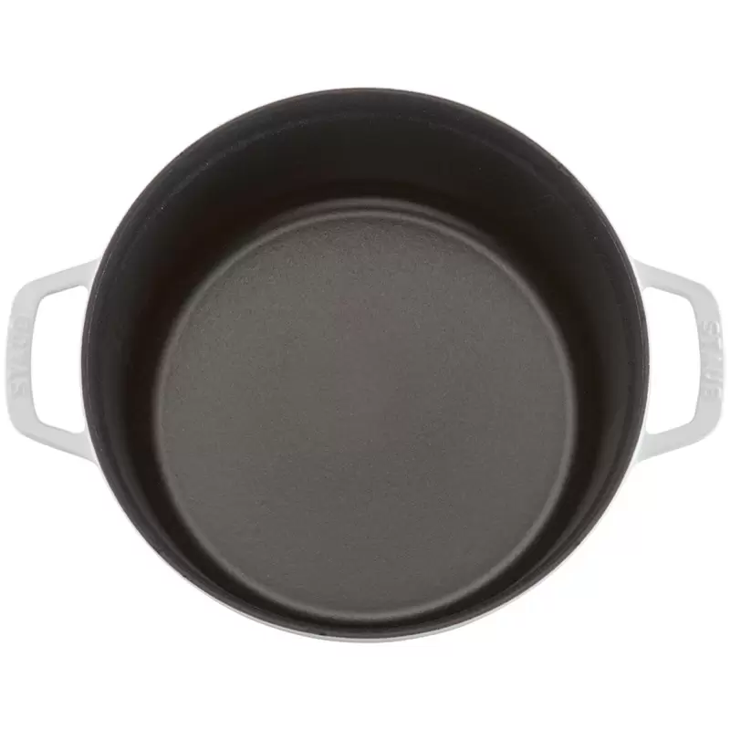 STAUB 1102602 Staub 5.5-qt Round Dutch Oven - White