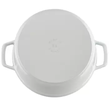 STAUB 1102602 Staub 5.5-qt Round Dutch Oven - White