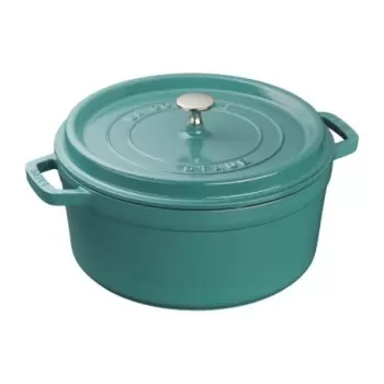 STAUB 11026105 Staub 5.5-qt Round Dutch Oven - Turquoise