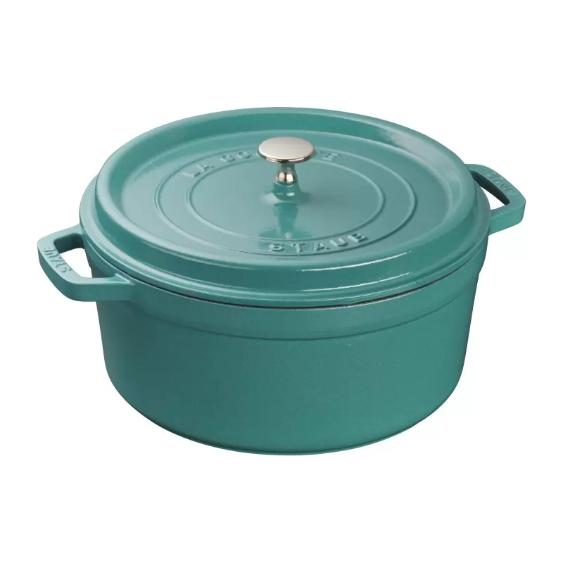 STAUB 11026105 Staub 5.5-qt Round Dutch Oven - Turquoise
