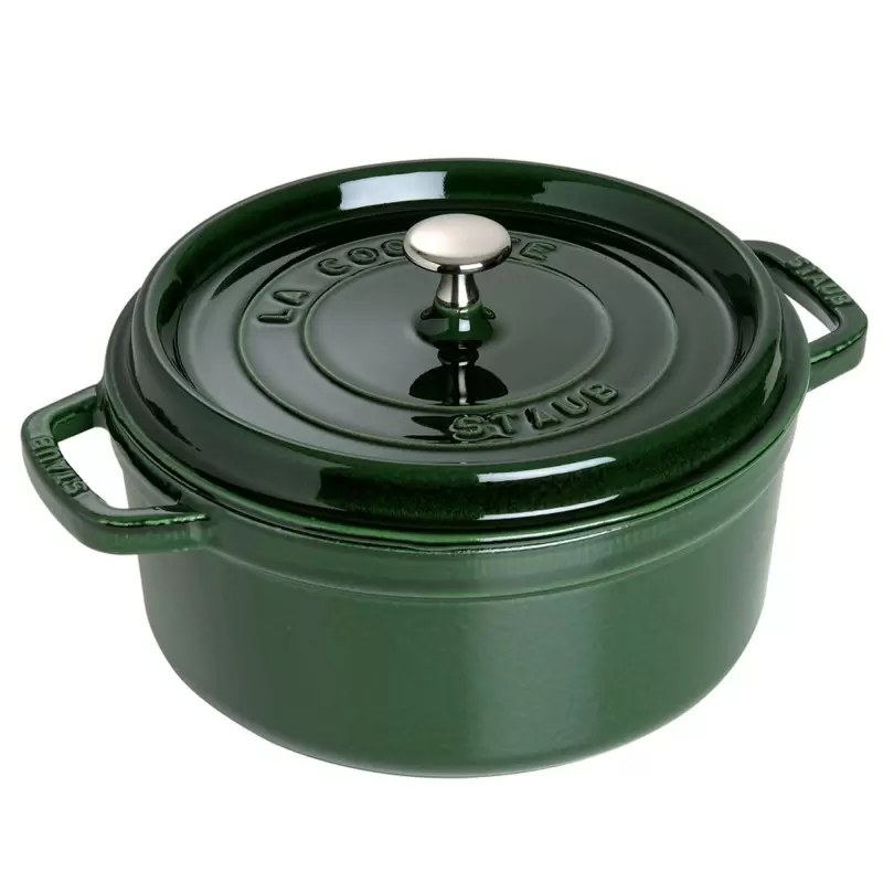 STAUB 1102685 Staub 5.5-qt Round Dutch Oven - Basil